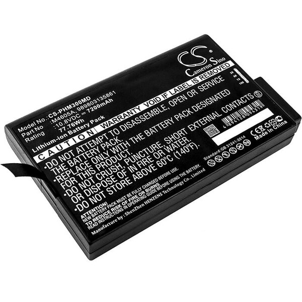 Bsc Preferred Philips ECG FM20 FM30 Intellivue Intellivue Intellivue IntelliVue Medical Repl. Battery CS-PHM300MD - main